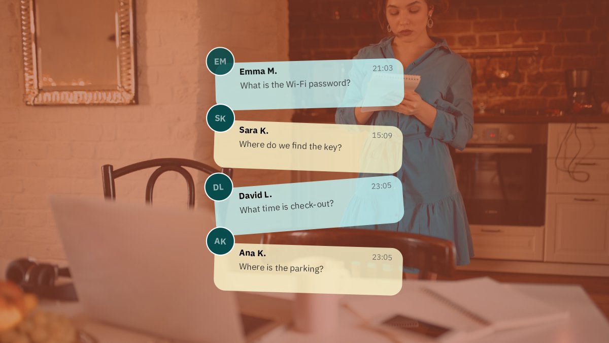 How to Reduce Repetitive Guest Questions in a Vacation Rental